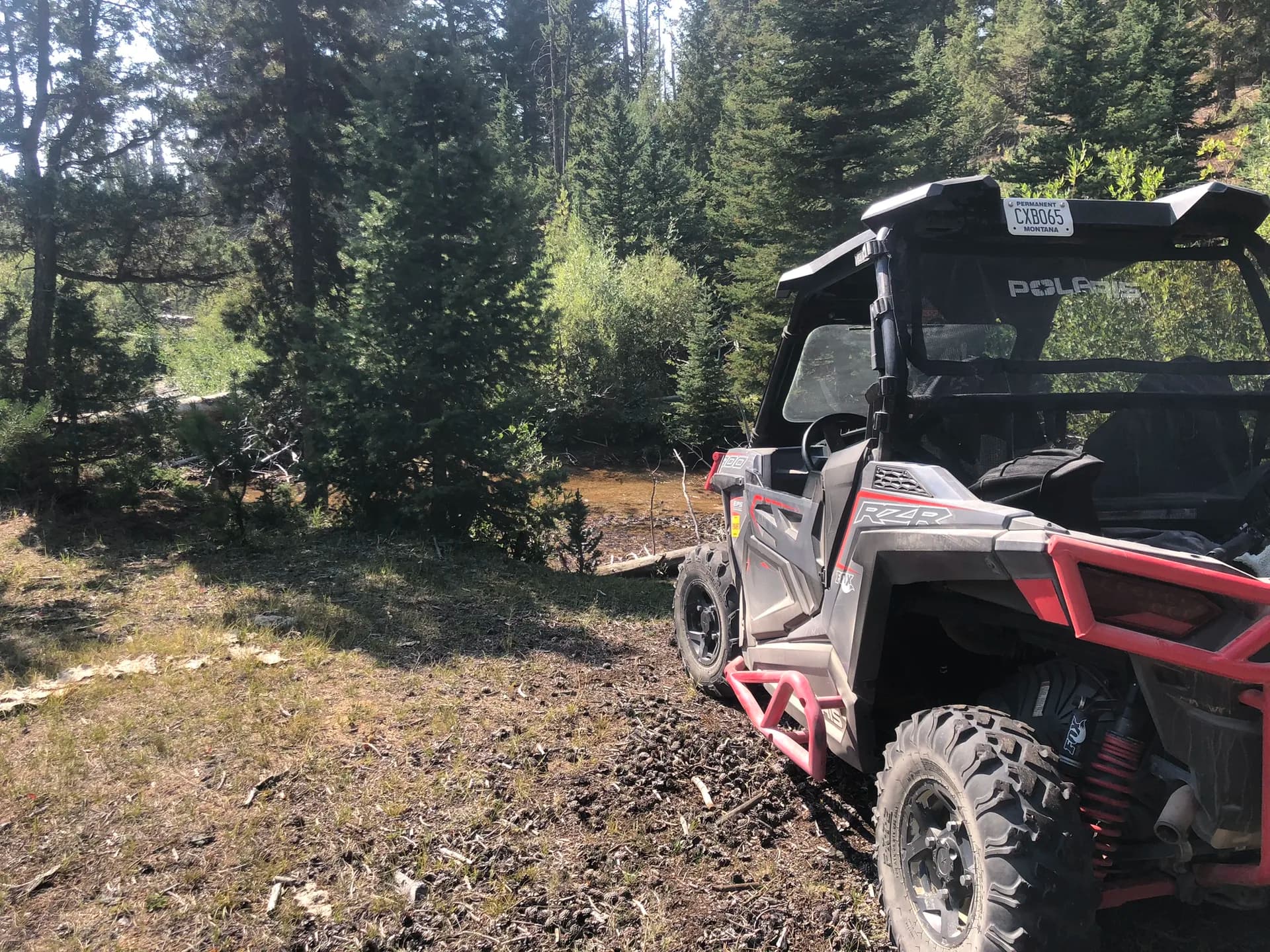 ATV on Montana trails